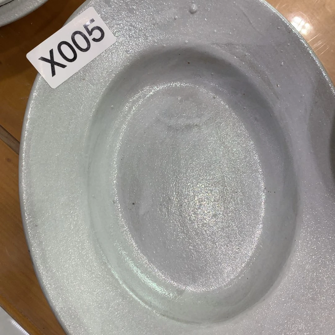 陶景德镇粗陶复古盘碗微瑕