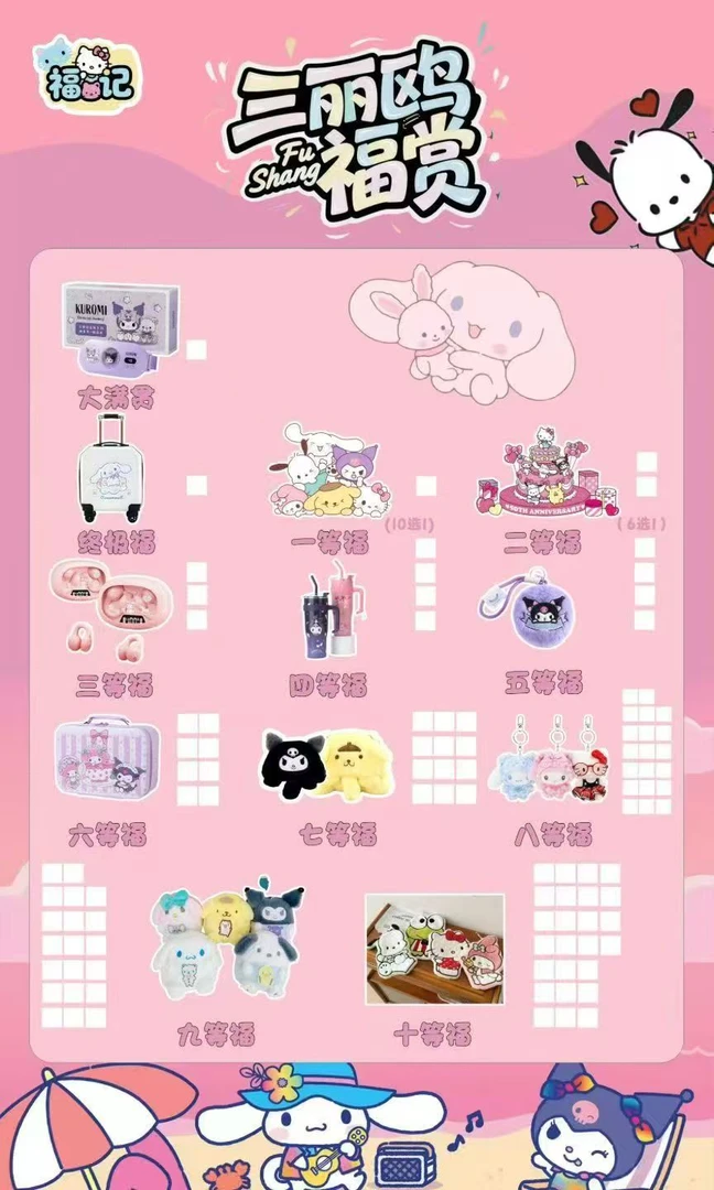 福记《三丽鸥福赏》第一弹