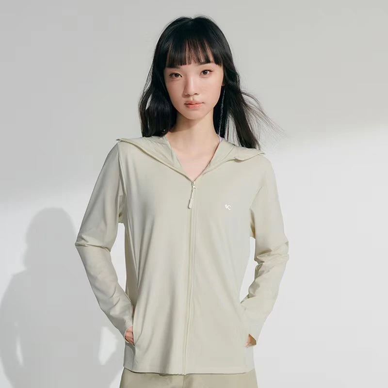 春夏新款轻薄透气防紫外线宽松连帽防晒衣