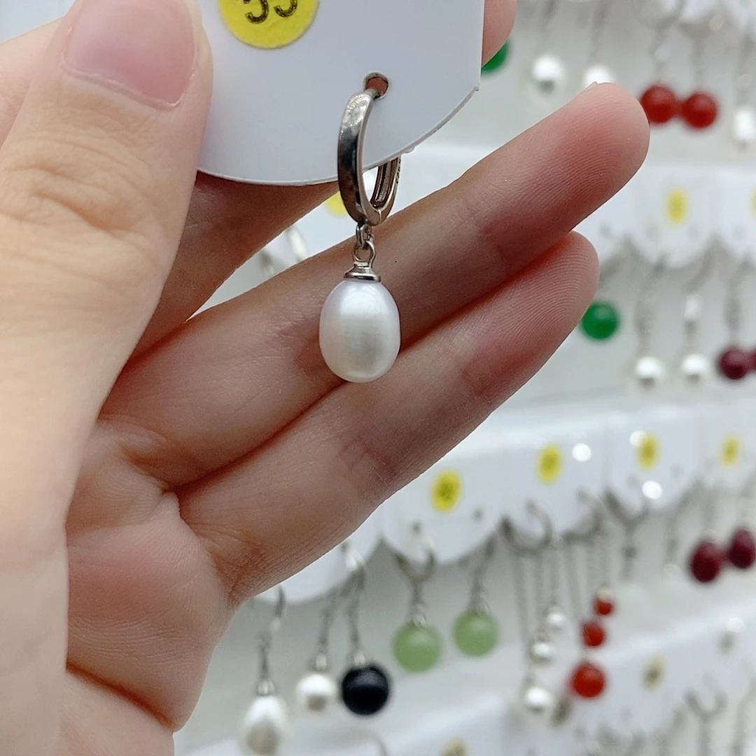 非金属925银无8毫米珠珠