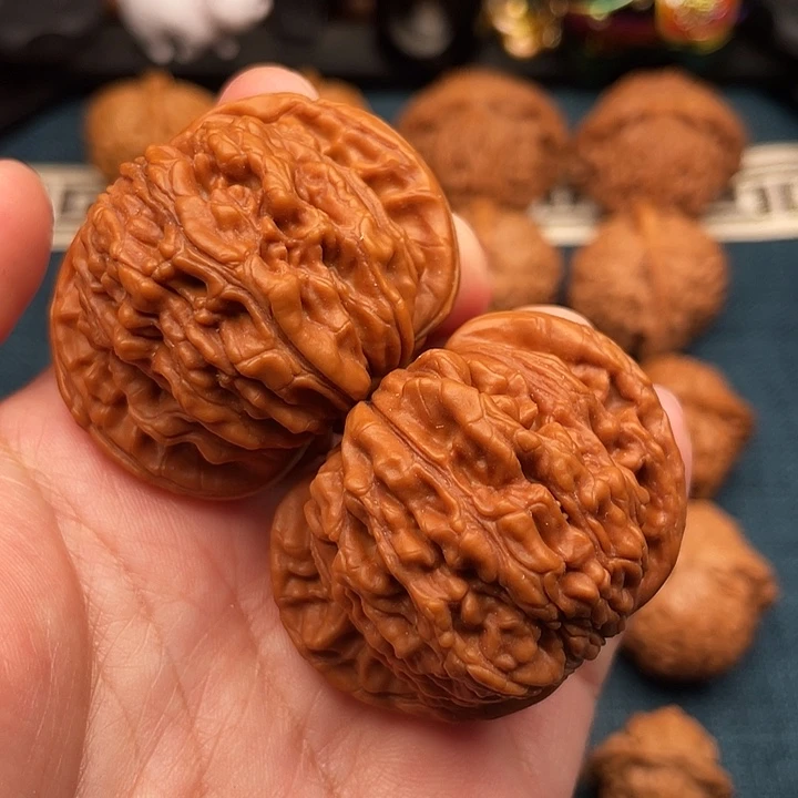 把件文玩核桃45尺四座楼