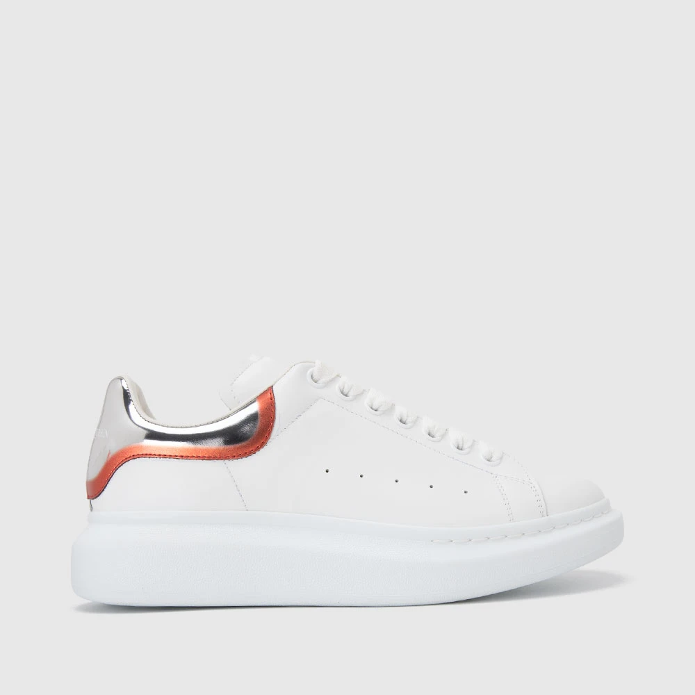 ALEXANDER MCQUEEN麦昆牛皮系带男士小白鞋休闲鞋750335WIDJN9174