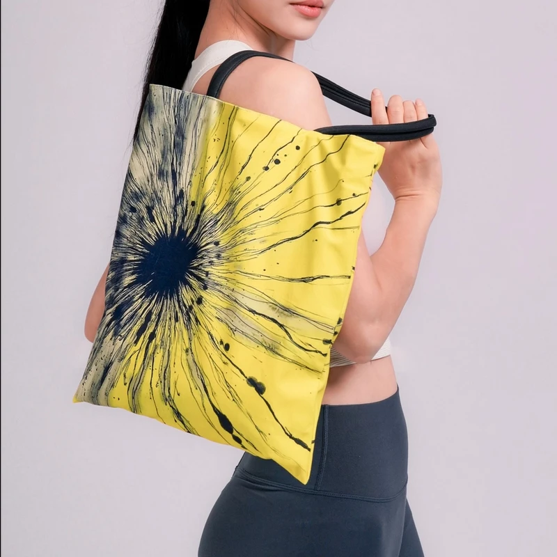 无则艺【细带单肩包】仿驼绒原创小众学生潮流单肩环保按扣款玄黄裂