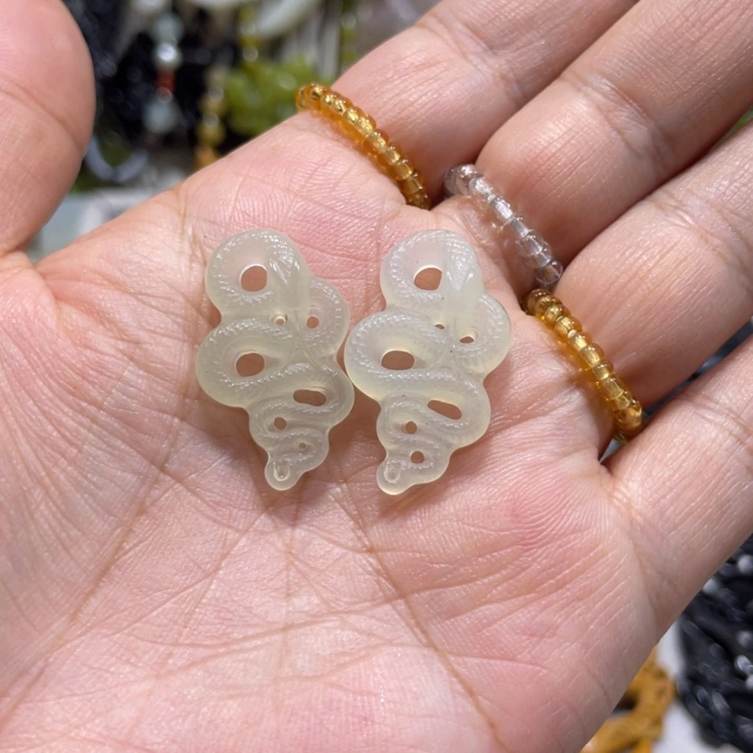 【闪购商品】岫玉颈饰未镶嵌60吊坠