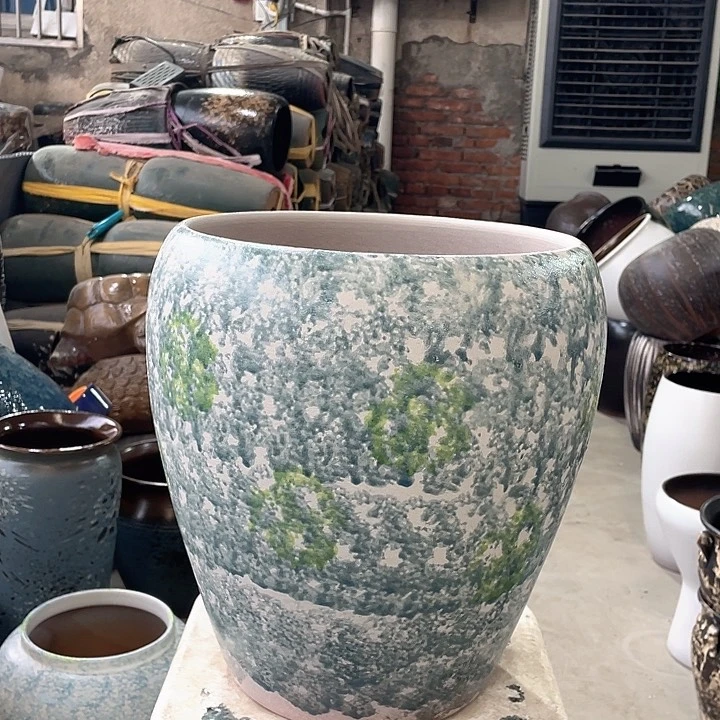 紫砂花盆正品口26高31。z z z