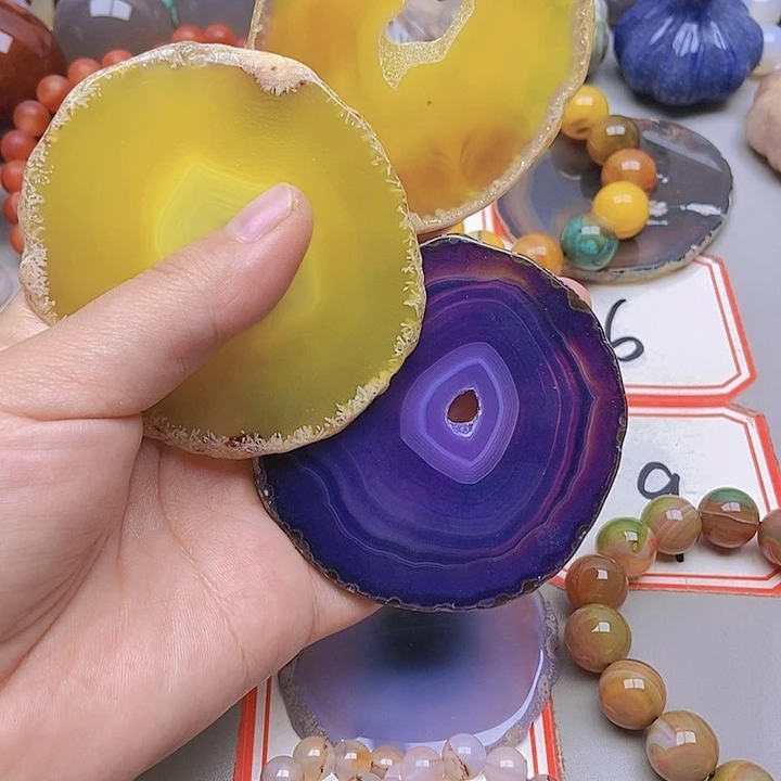 【闪购商品】未镶嵌玛瑙/玉髓珠宝半成品泓****ì