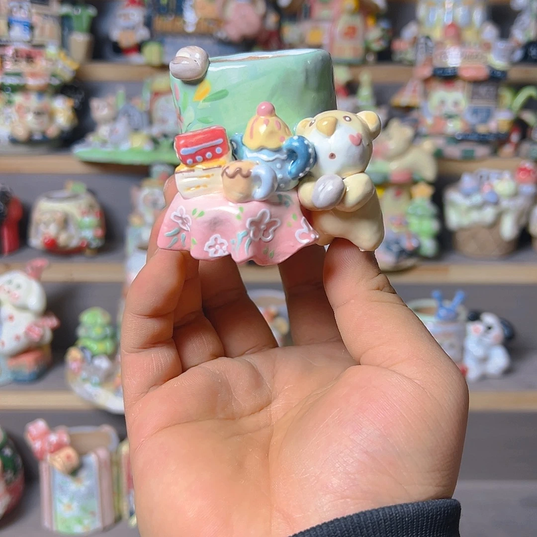 R****老梧家的手工多肉花盆