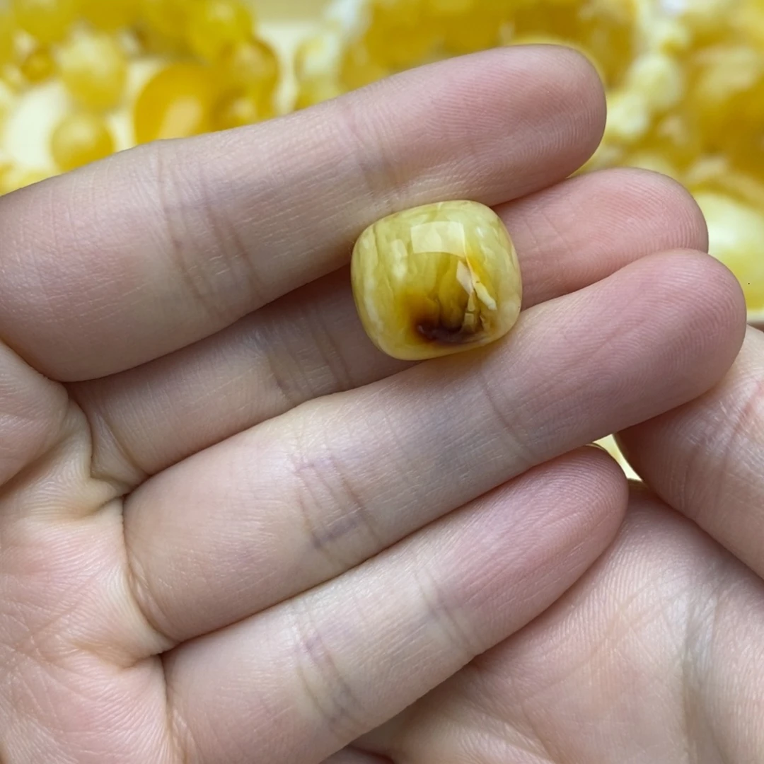 琥珀裸石未镶嵌侯**14.4✖️12.7