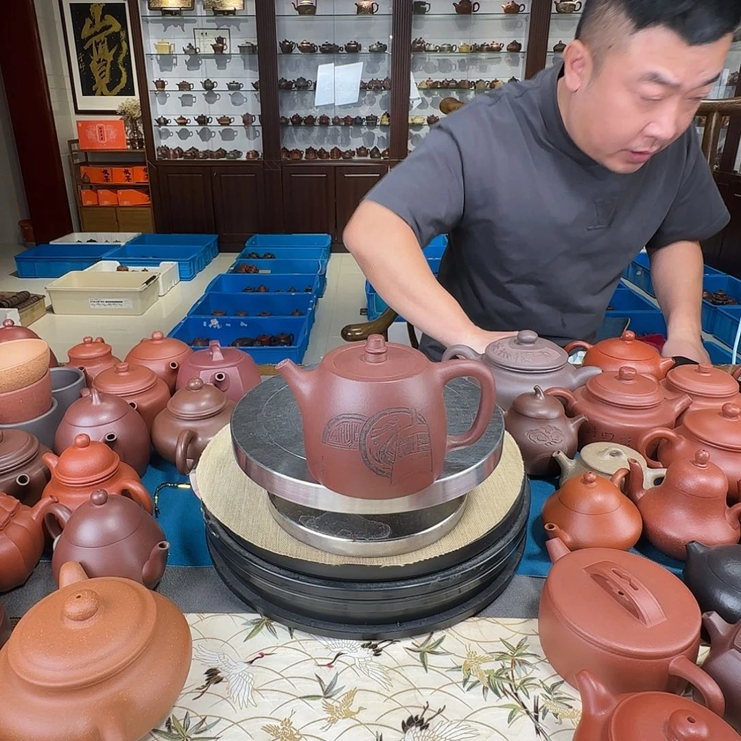 茶壶紫砂汉铎紫泥