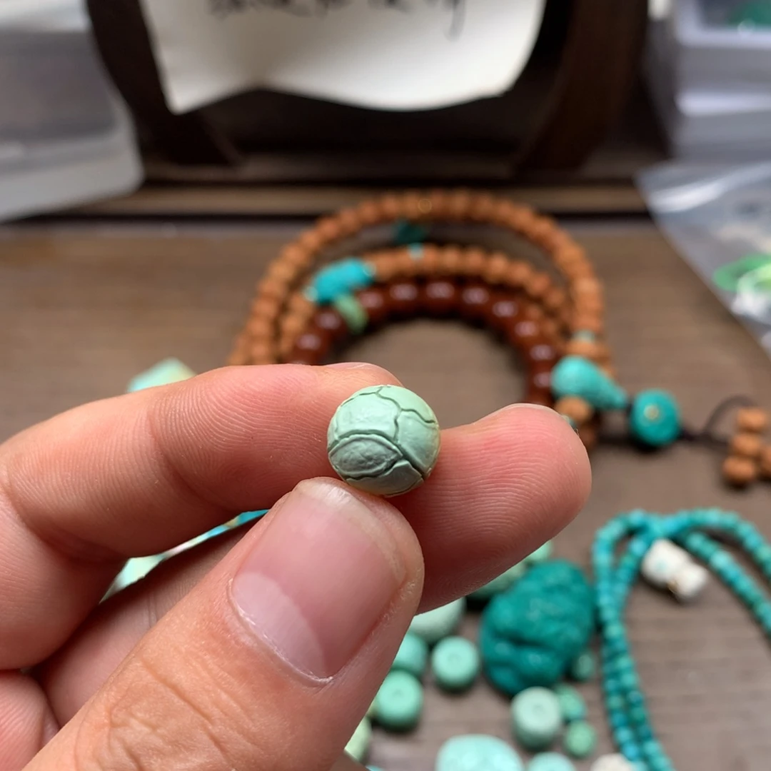 绿松石未镶嵌雕刻