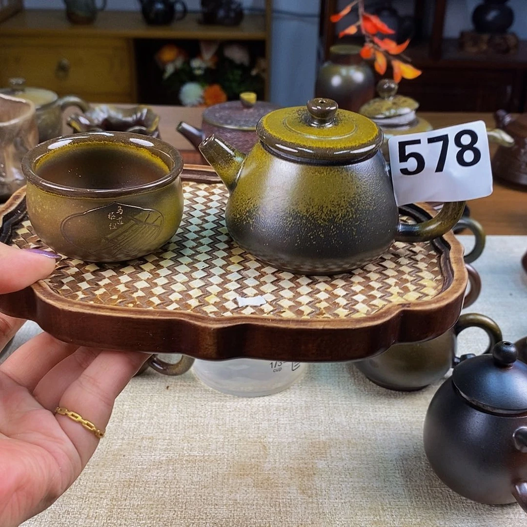 心***妖柴烧壶泡茶香柴烧烧壶
