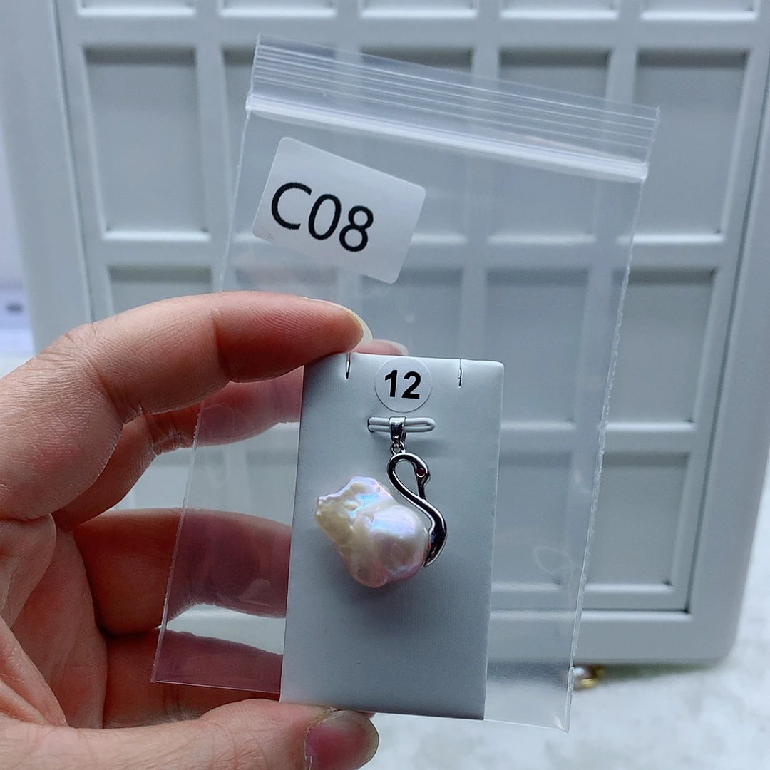 吊坠(不含链)合金淡水珍珠
