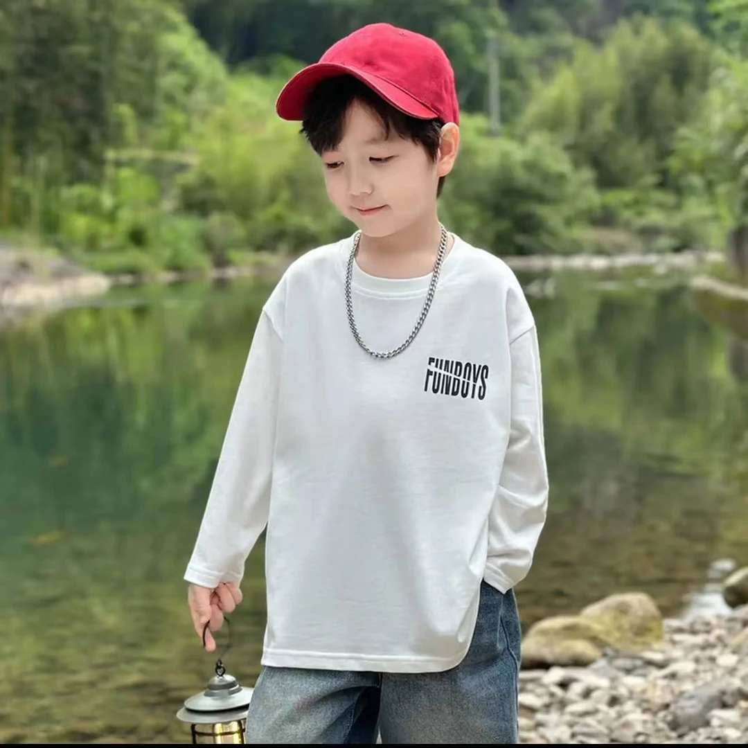 B6-731御儿童春秋百搭长袖T恤(YB10002)