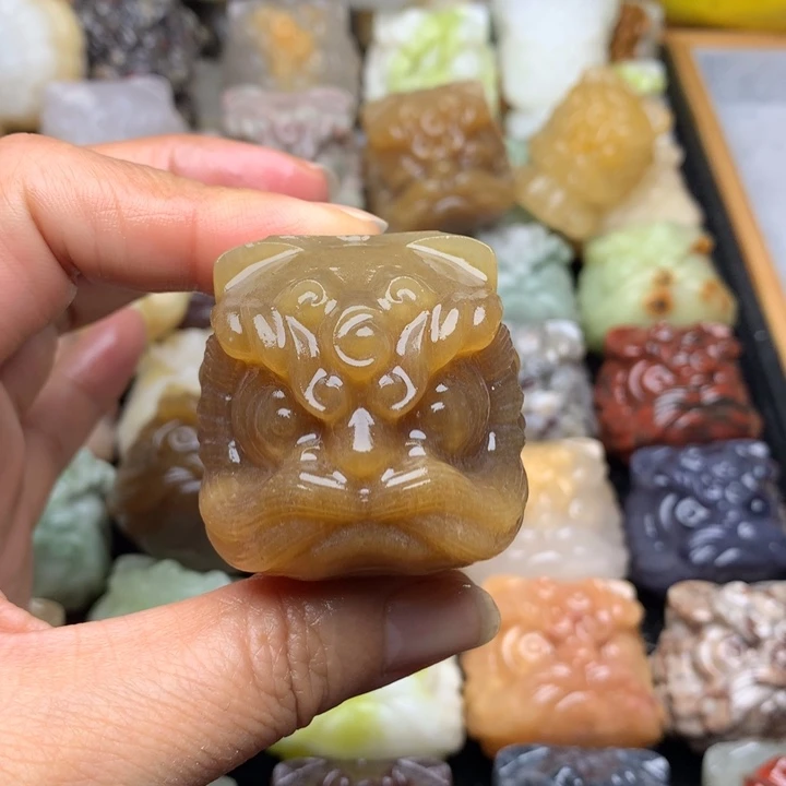 玛瑙/玉髓合金挂件