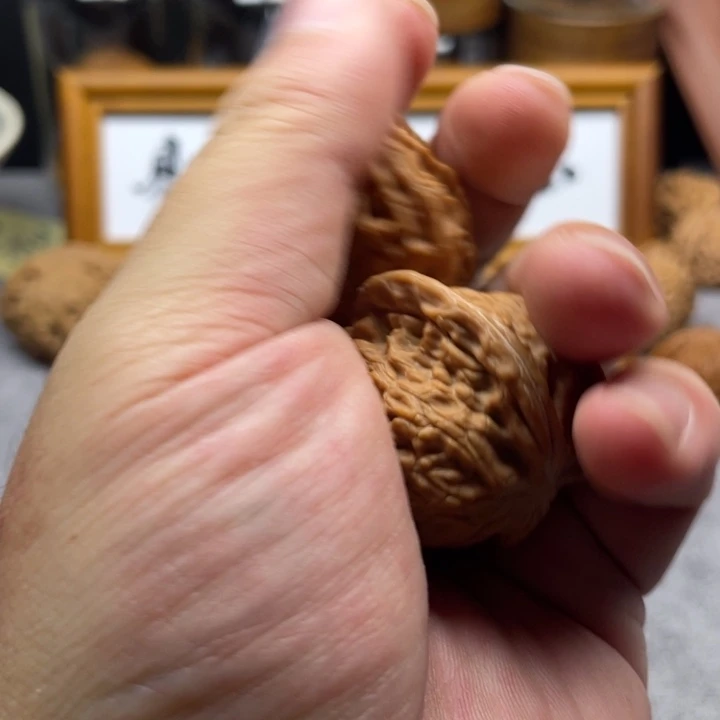 猴头核桃吊坠36磨盘