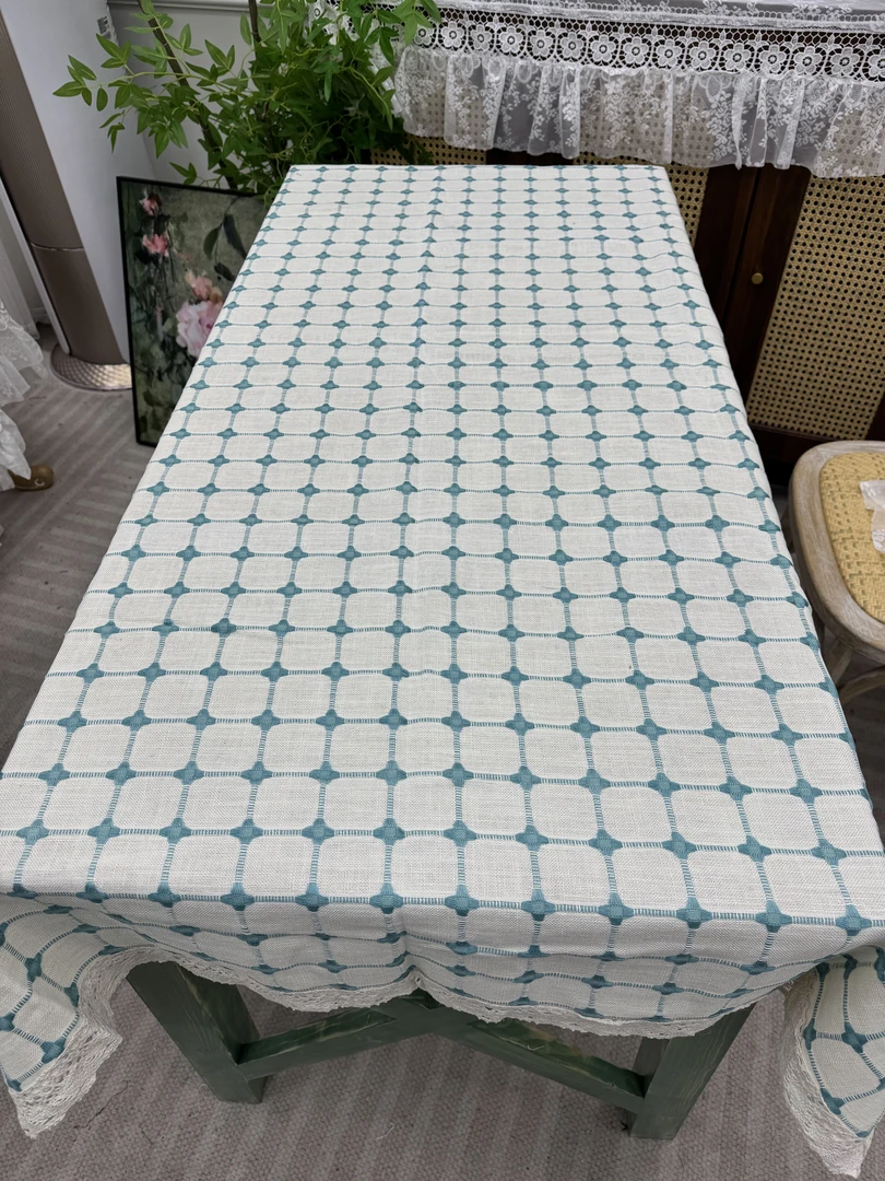 A06 110*160 棉麻印花 茶几 小餐桌 盖布