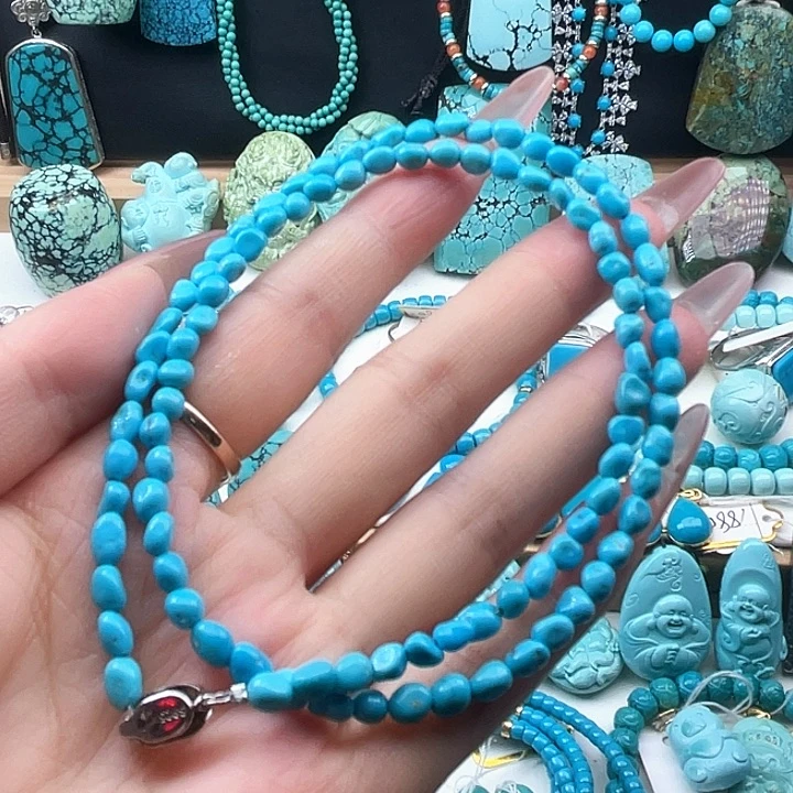 未镶嵌绿松石绿松石