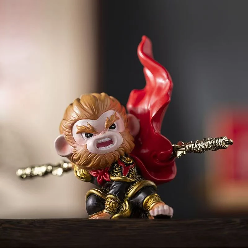 喜庆黑神话孙悟空摆件齐天大圣车载桌面车内装饰高端手办摆件送礼