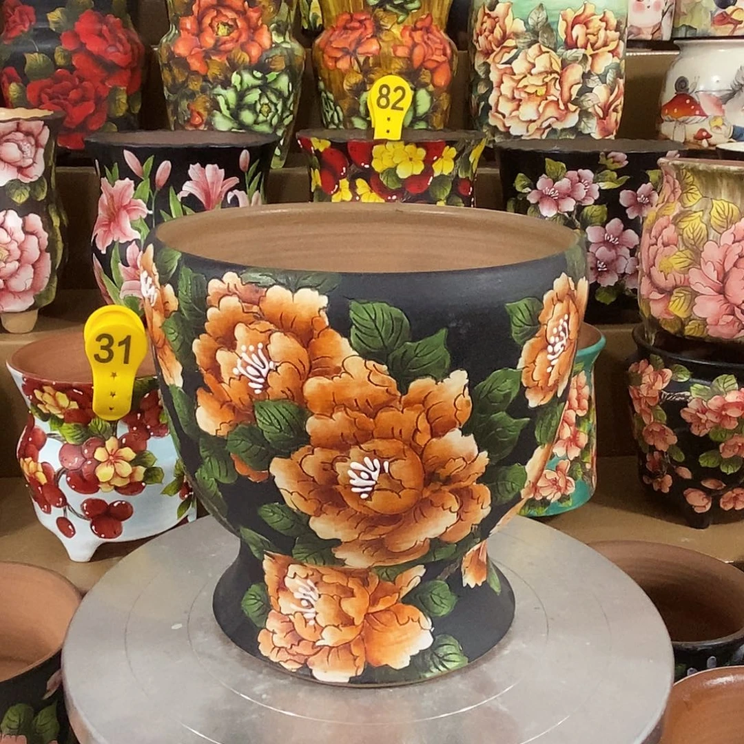 景德镇精品花盆15.5/16.5