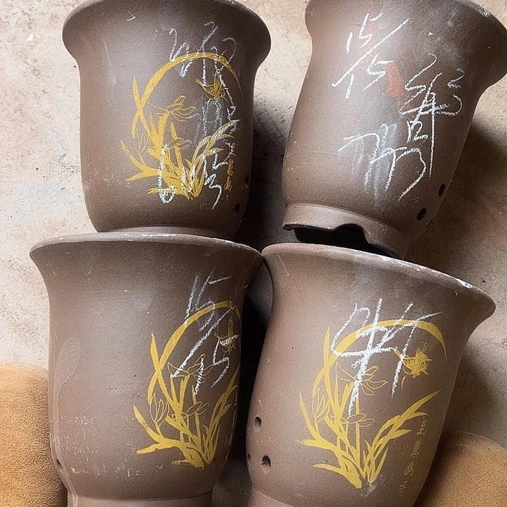 2号宜兴紫砂花盆特惠