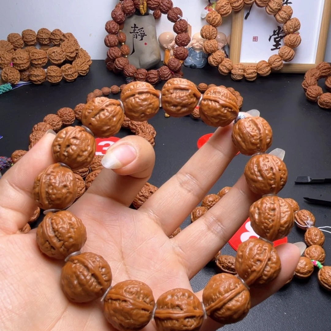 文玩核桃手串蛤蟆背