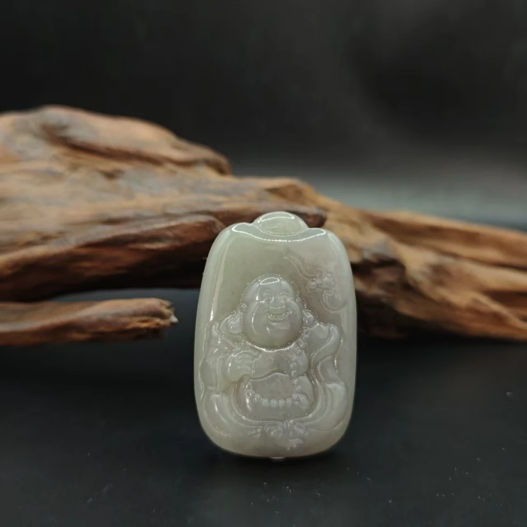 Z和田玉佛公吊坠0425