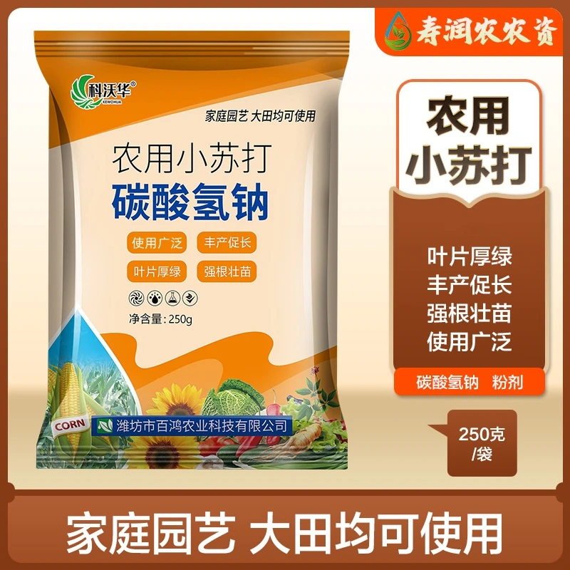 农用小苏打碳酸氢钠种菜蔬菜瓜果丰产绿叶壮苗促生长肥料