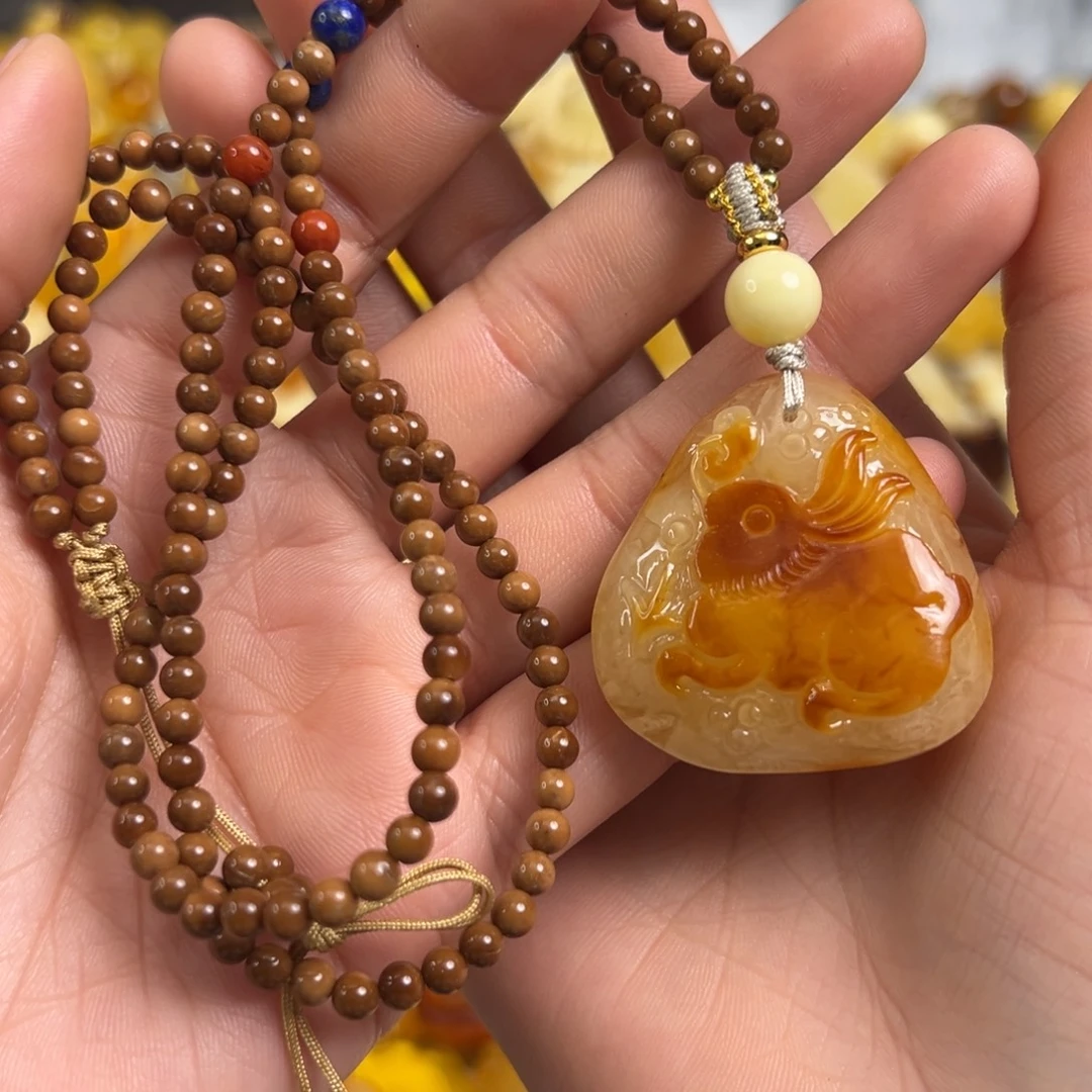 蜜蜡未镶嵌裸石蜜蜡