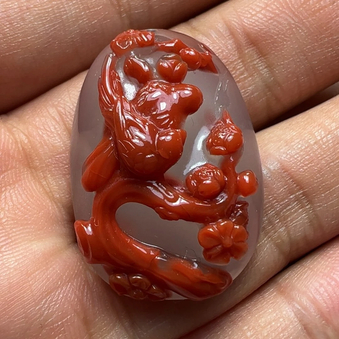 未镶嵌吊坠南红玛瑙