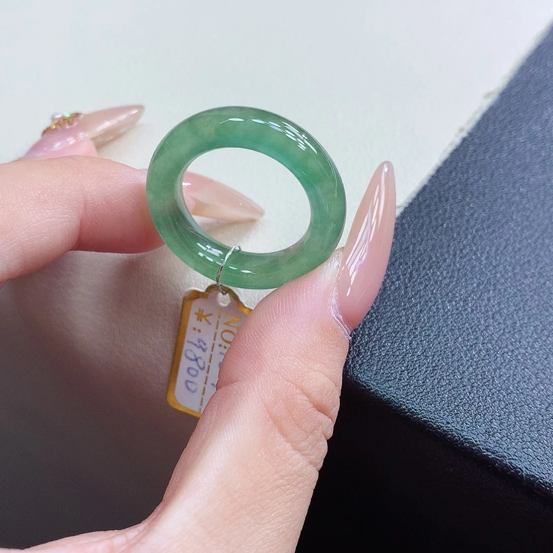 未镶嵌戒指翡翠16-17号