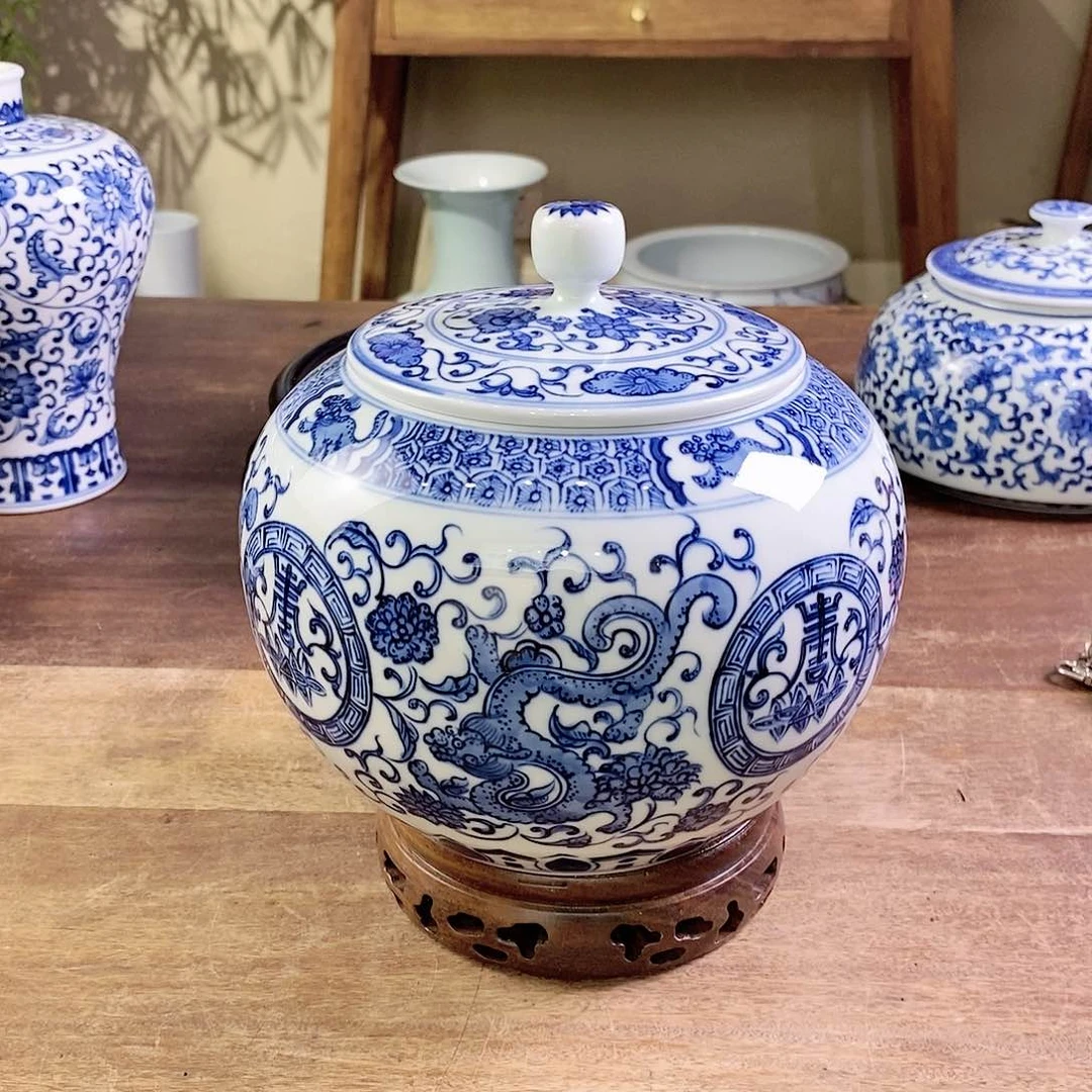 【闪购商品】袁*峰景德镇陶瓷家用摆件