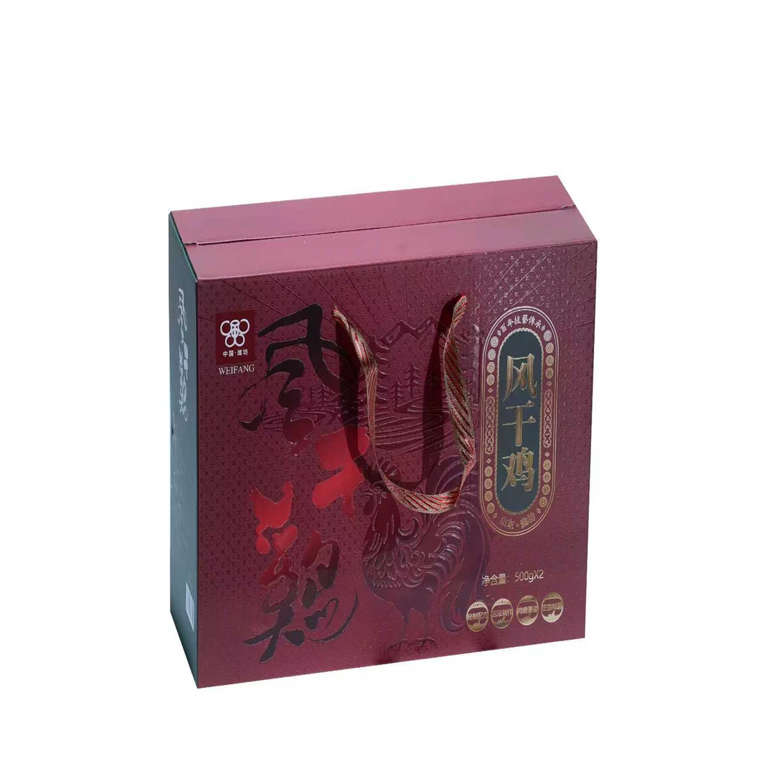 非遗喜达鲁味非遗手撕风干鸡礼盒