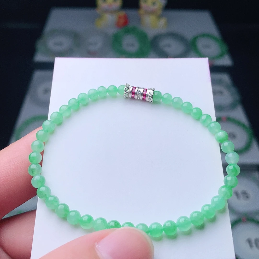 翡翠未镶嵌手链翡翠
