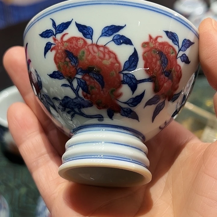 臻玉古坊原矿孔雀石釉里红