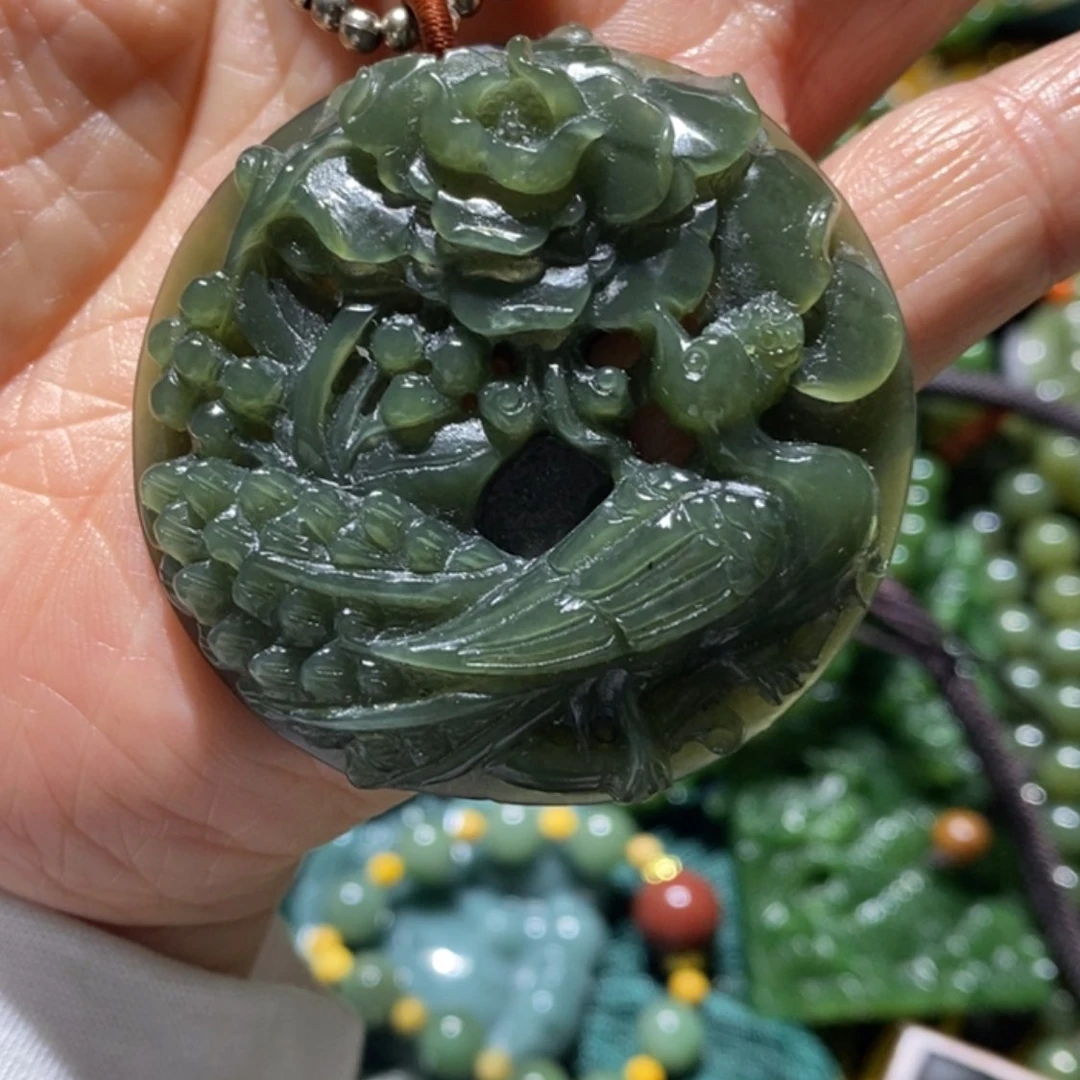 【闪购商品】岫玉毛衣链未镶嵌
