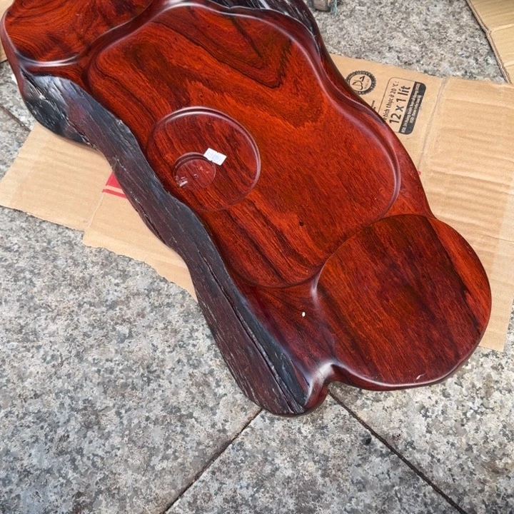 星***u大果紫檀（缅甸花梨）花梨木茶板60-27