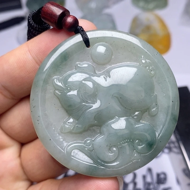 颈饰未镶嵌翡翠翡翠