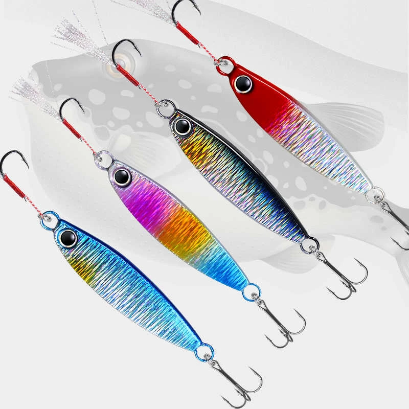 爆钓远投铁板路亚假饵亮片鱼饵假饵淡水野钓专用假饵鲈鱼翘嘴专杀