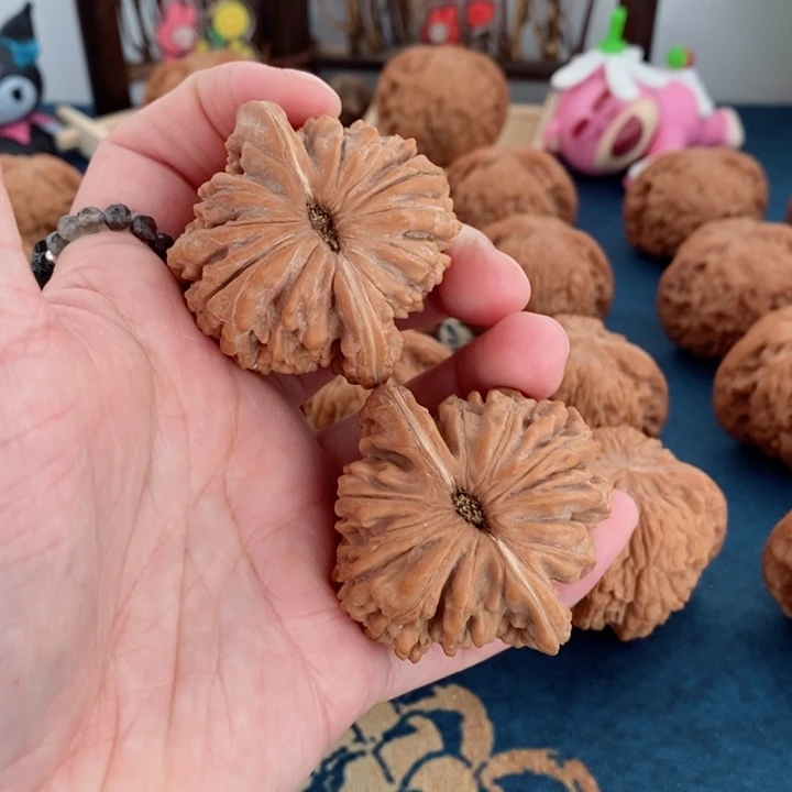 文玩核桃把件四座楼45