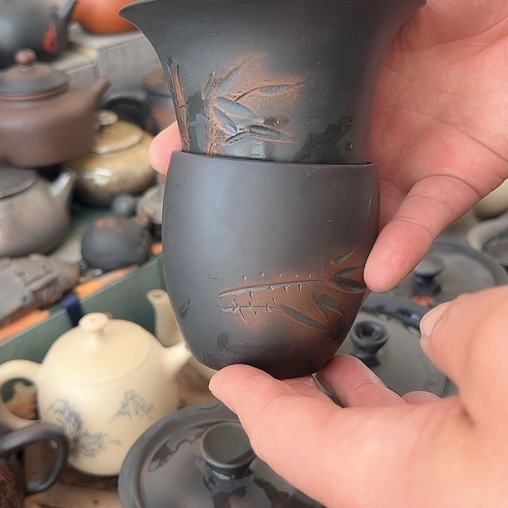 @**啊建水紫陶盖碗➕主人杯特价