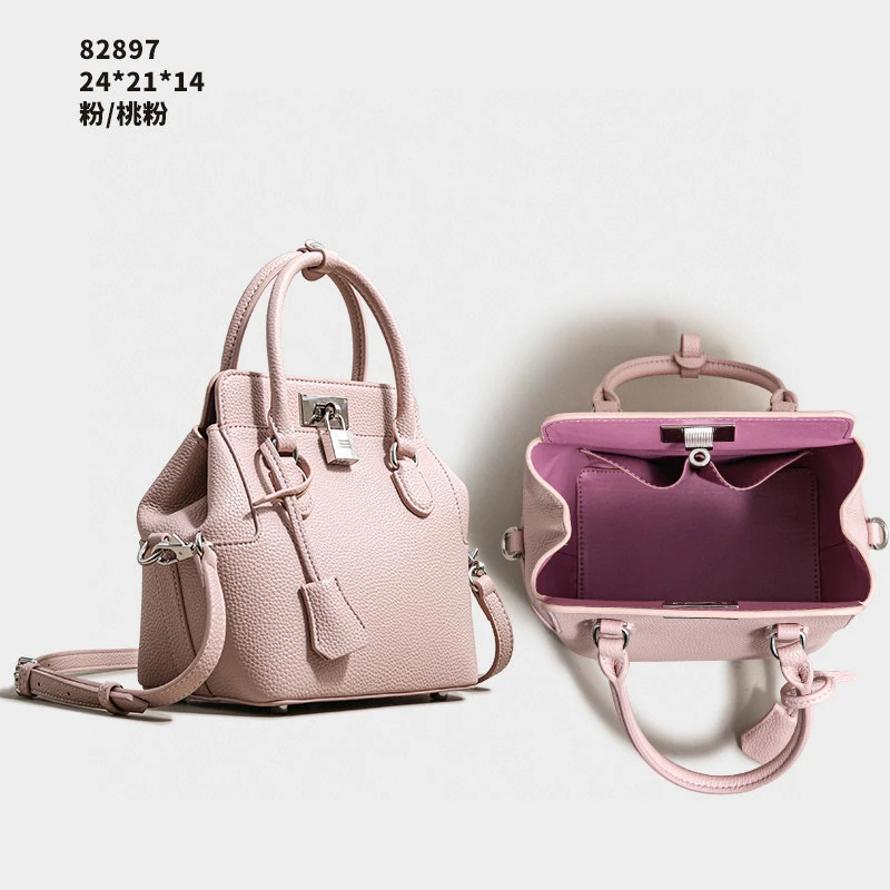 【TY】SK-82897-粉/桃粉 轻奢高级韩版单肩潮流时尚简约女包