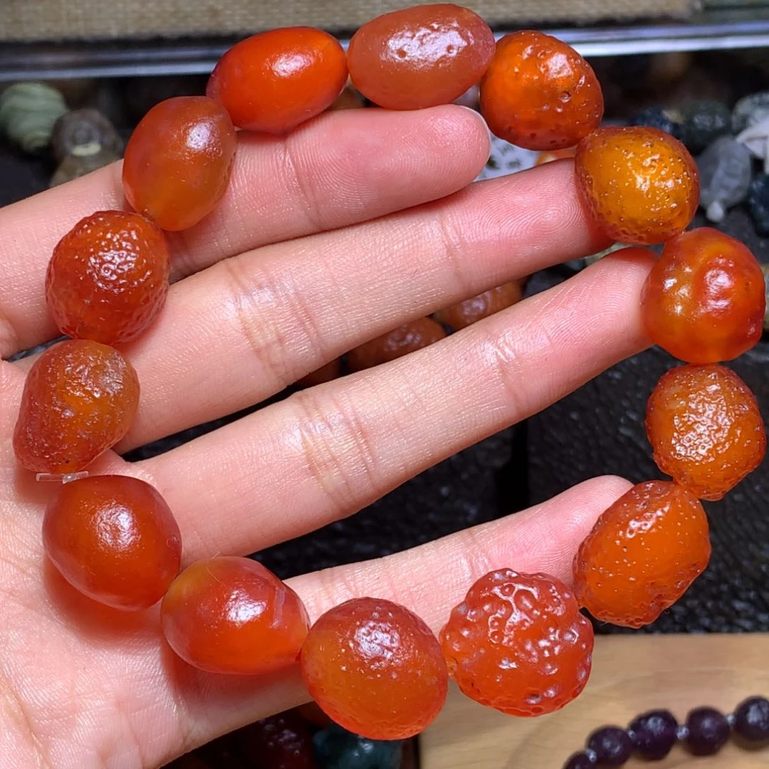 未镶嵌玛瑙/玉髓珠宝半成品