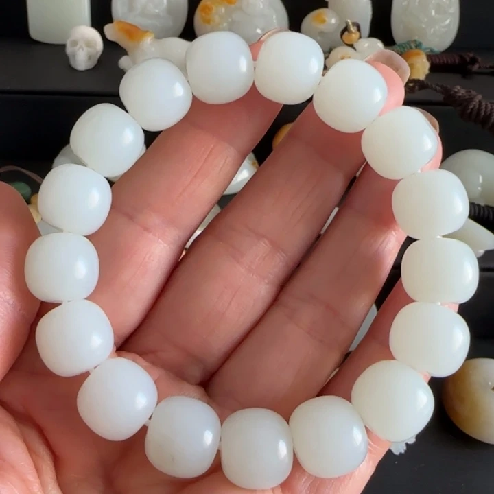 和田玉手链未镶嵌