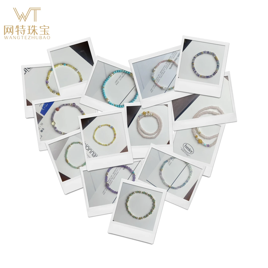 合金琉璃手链 对版原创设计手工彩色小清新气质百搭手串