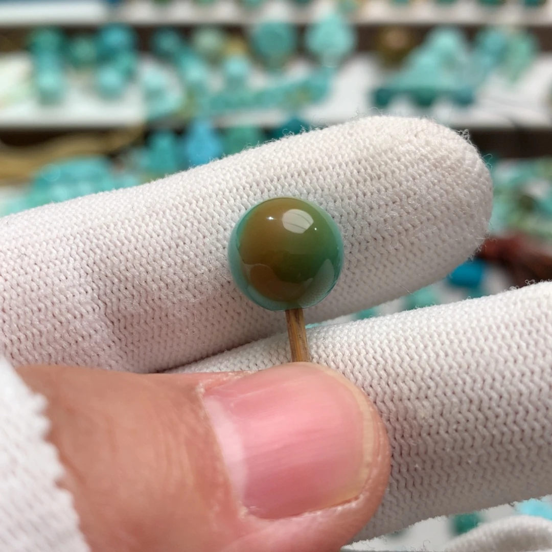 绿松石未镶嵌散珠