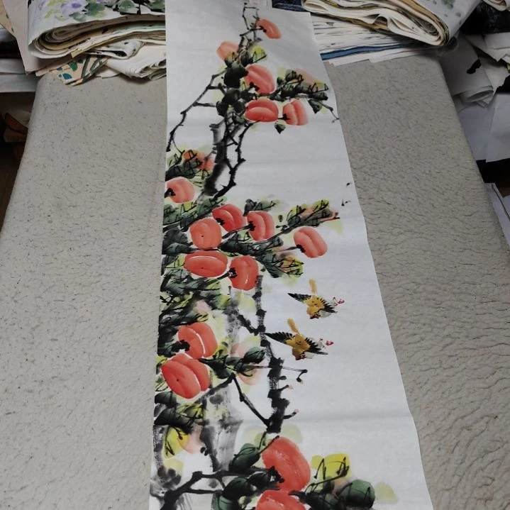 行***歌国画国画花鸟花鸟国画