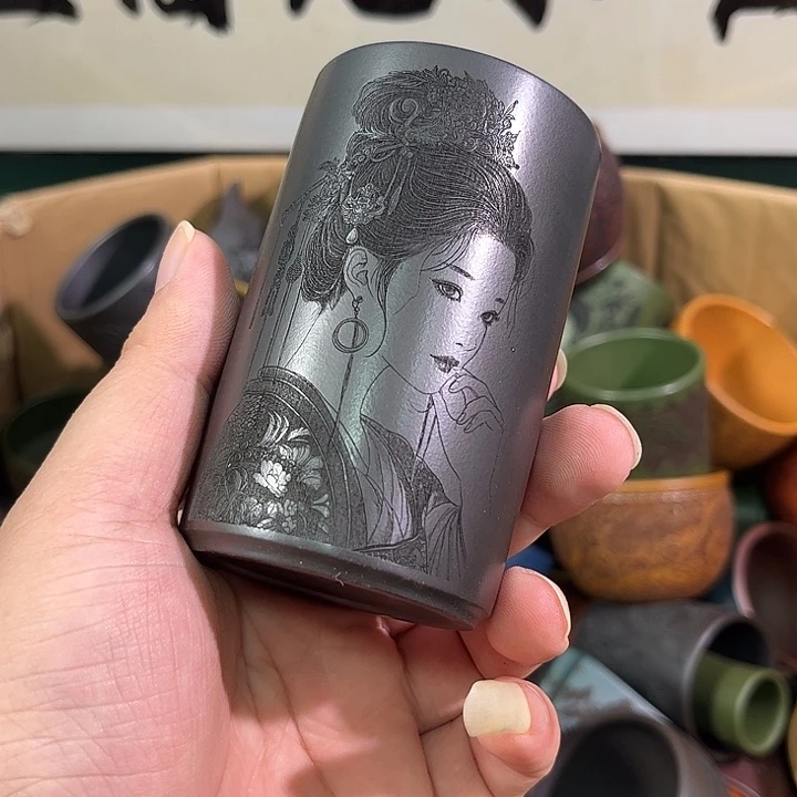 茶杯紫砂全手工紫砂主人杯