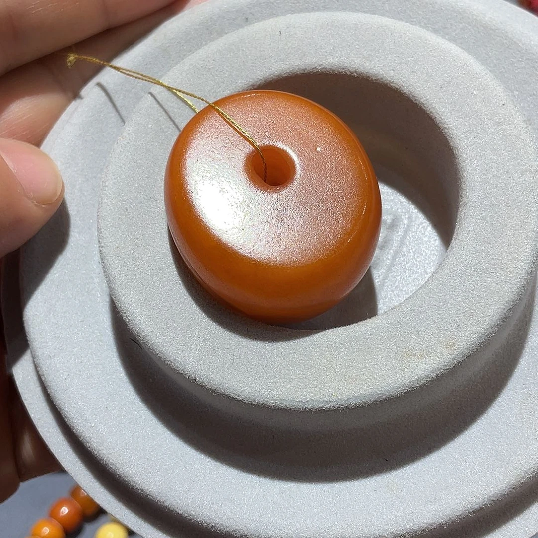 蜜蜡颈饰未镶嵌老蜜蜡吊坠15.4克