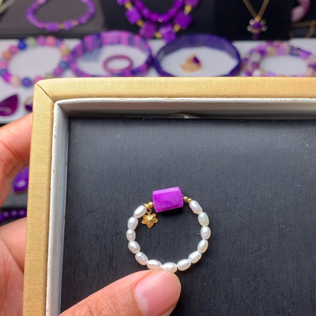 苏纪石（舒俱来）未镶嵌戒指