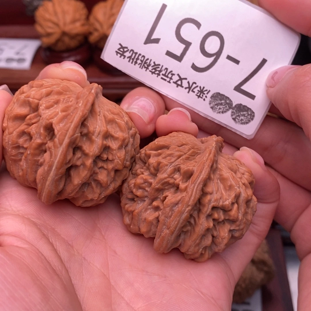 把件文玩核桃43四座楼